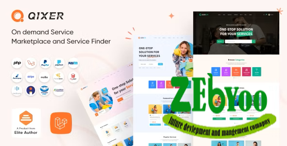 Qixer v1.4.3 - Multi-Vendor On demand Service Marketplace and Service Finder - nulled