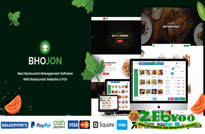 Bhojon v3.0 - Best Restaurant Management Software with Restaurant Website - nulled,Bhojon - Best Restaurant Management Software with Restaurant Website zebyoo