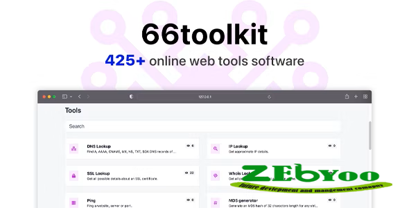 66toolkit v13.0.0 - Ultimate Web Tools System (SAAS) - nulled