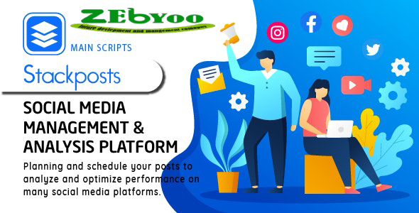 Stackposts  & Waziper - Social And WhatsApp Marketing Tools  All module nulled scripts