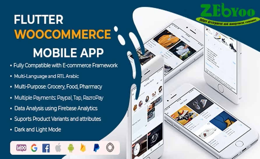 Flutter WooCommerce Android & Ios WooCommerce App v9.3.3 Flutter WooCommerce Android & Ios WooCommerce App - Flutter WooCommerce Android & Ios Ecommerce App